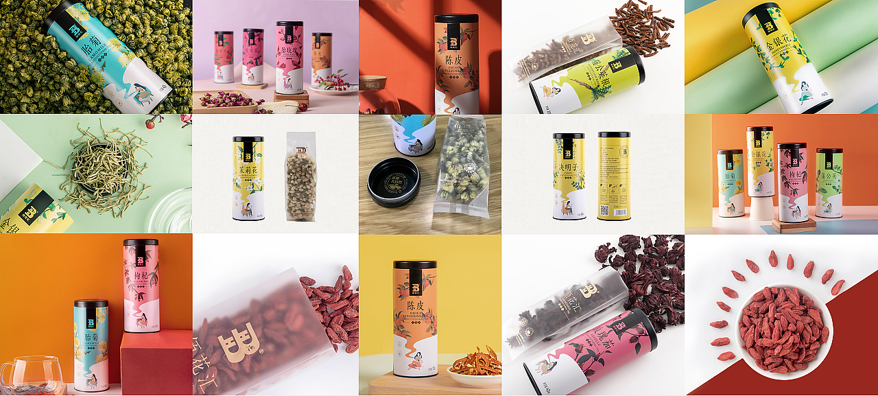 佰花汇 茶香四溢·炫彩上市(图ZMjE5MTU4MTAw) - 包装 - 站酷设计师觉士品牌包装设计原创素材 - 站酷ZCOOL