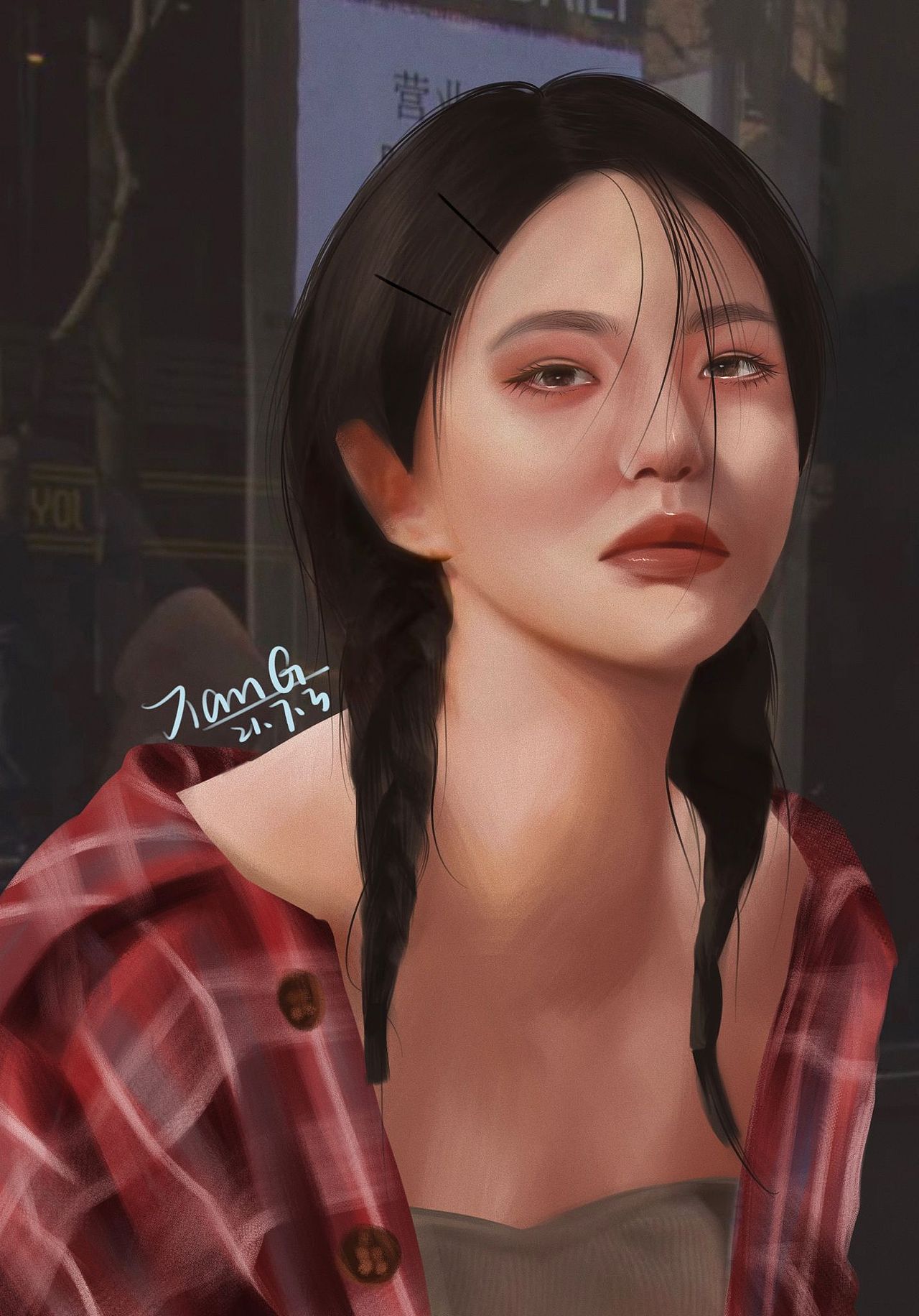 厚涂頭像（圖ZMjYxOTQ2ODA4） - 創(chuàng)作習(xí)作 - 站酷設(shè)計(jì)師小怡不困原創(chuàng)素材 - 站酷ZCOOL