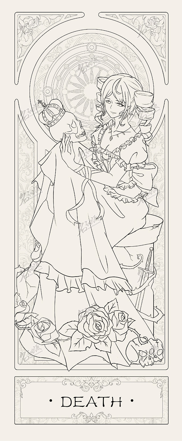 双子座卡牌|插画|艺术插画|名动漫cg数娱_原创作品-站酷(zcool)