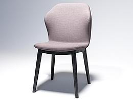 单椅 模型 车缝线