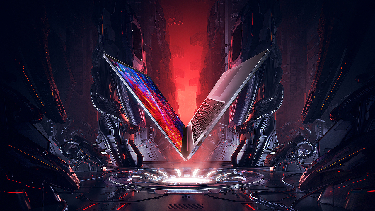 Redmibook pro 2022 笔记本视觉整案(图ZMzE0Mjc5MjI0) - 电子产品 - 站酷设计师大小说家L原创素材 - 站酷ZCOOL