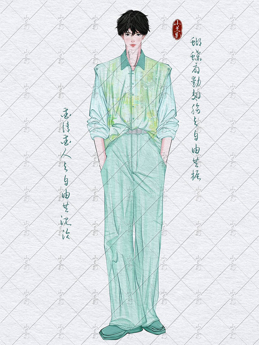 自由且悦己（图ZMzY1MjEyOTMy） - 休闲/流行服饰 - 站酷设计师Laning小兰花原创素材 - 站酷ZCOOL