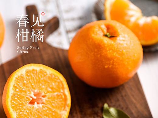 蜜果粑粑柑包装设计-谭小蜜作