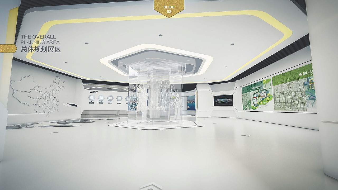 滨州城市规划展示馆升级改造方案（图ZMTE0Mzc2NjI4） - 展陈设计 - 站酷设计师珊妞原创素材 - 站酷ZCOOL