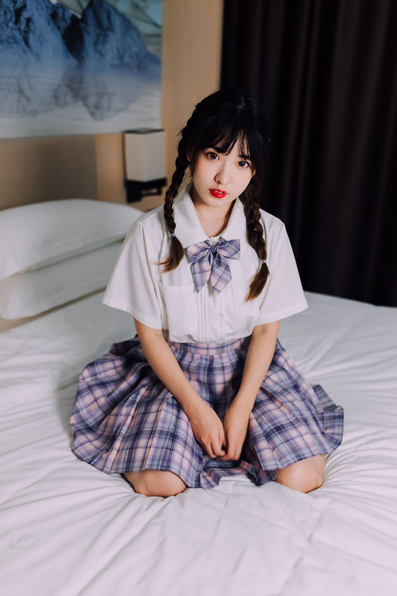 拍完神明少女顺带一组JK制服片