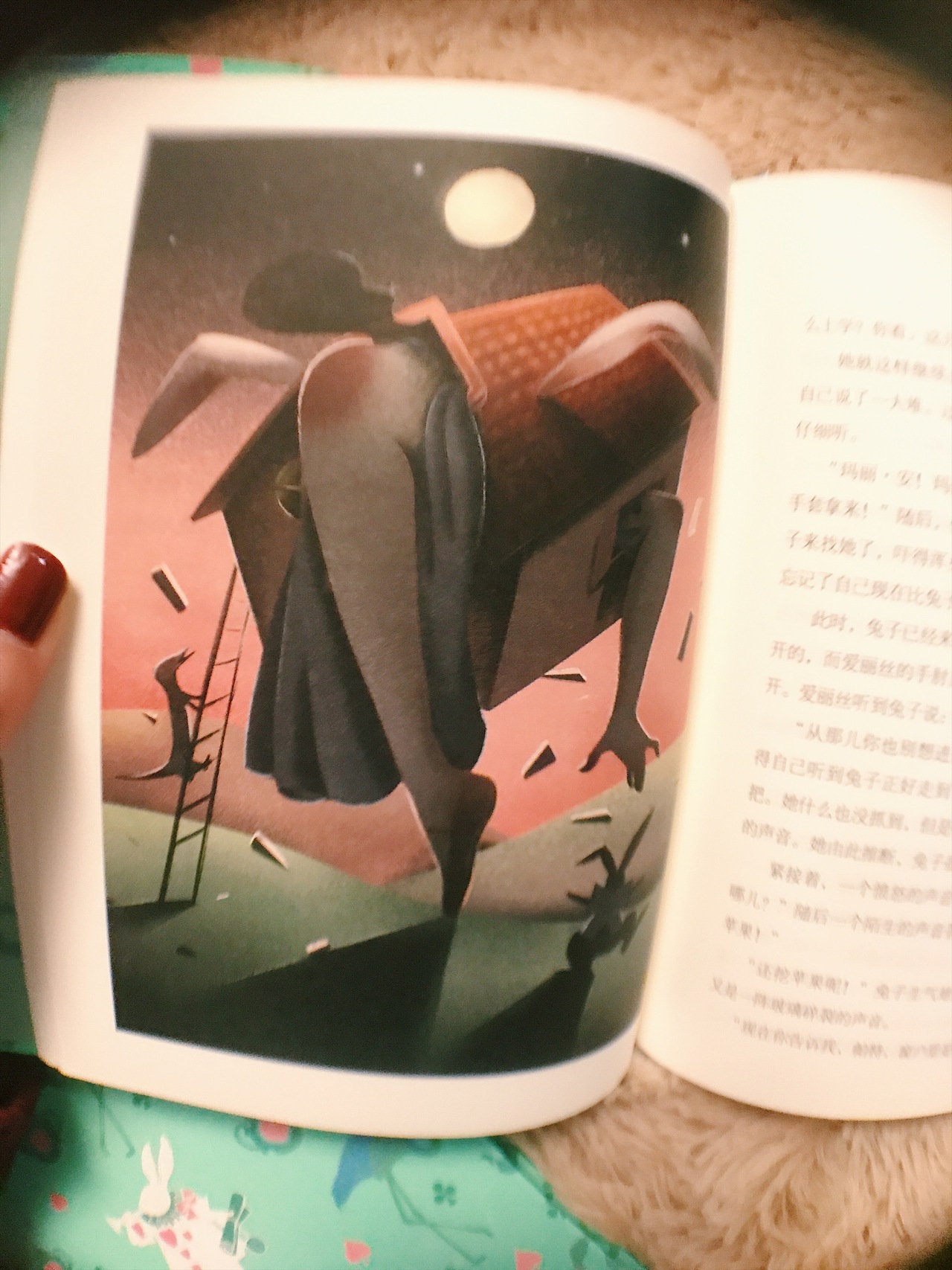 企鹅青少年文学经典《爱丽丝漫游仙境》（图ZMTAzNDg2NDQ0） - 儿童插画 - 站酷设计师方块阿兽原创素材 - 站酷ZCOOL