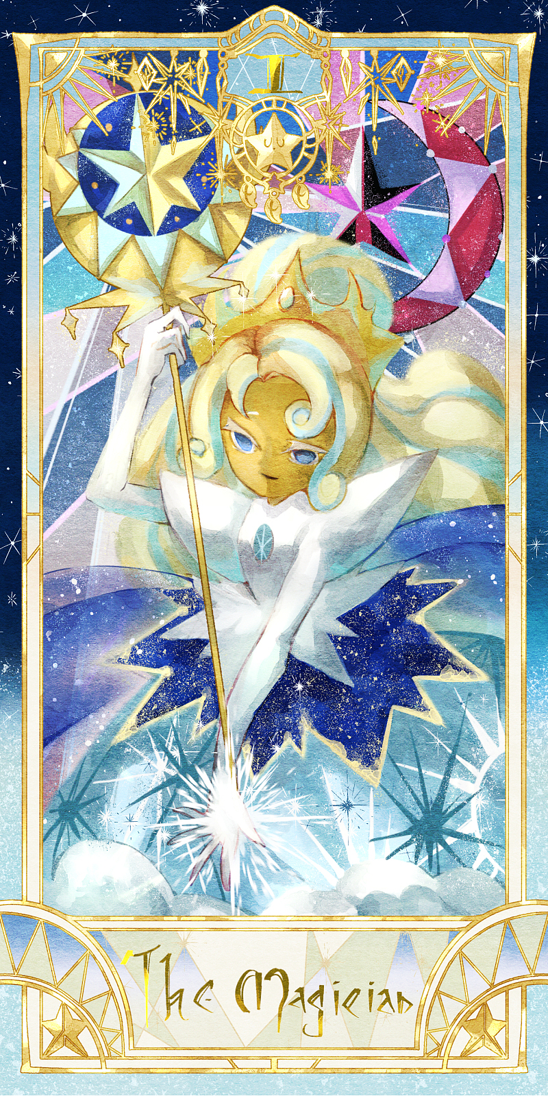 跑跑薑餅人塔羅牌