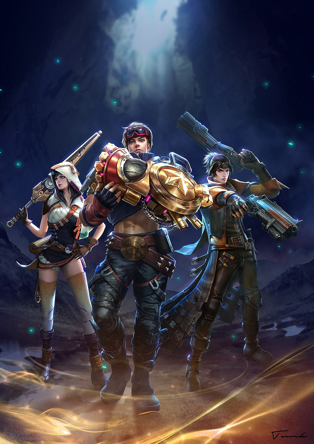 2017部分工作总结~（图ZMTE5MDIxOTgw） - 游戏原画 - 站酷设计师Tswck原创素材 - 站酷ZCOOL