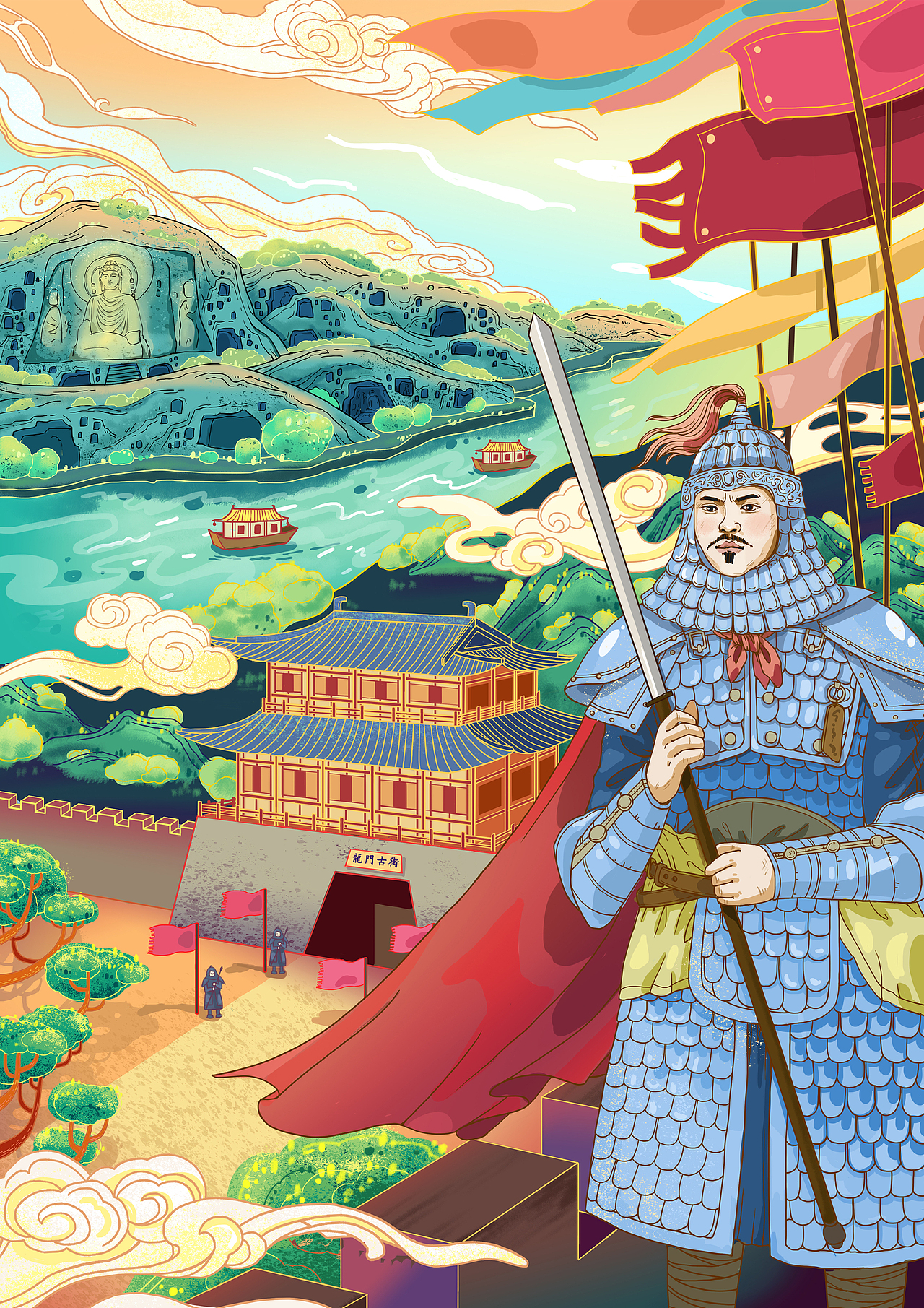 皂衣玄甲 驰骋沙场