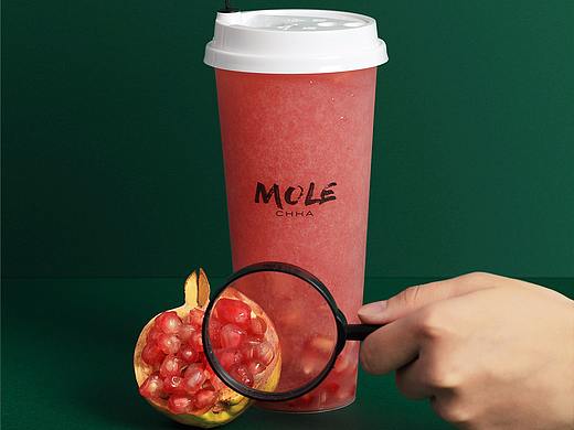 饮品形象推广-摩乐MOLE CHHA