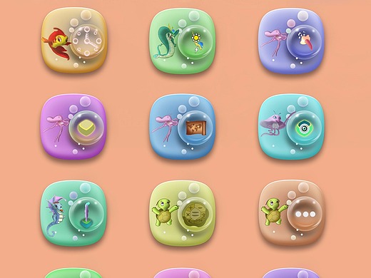 卡通手机主题_创意设计作品图片素材-站酷zcool