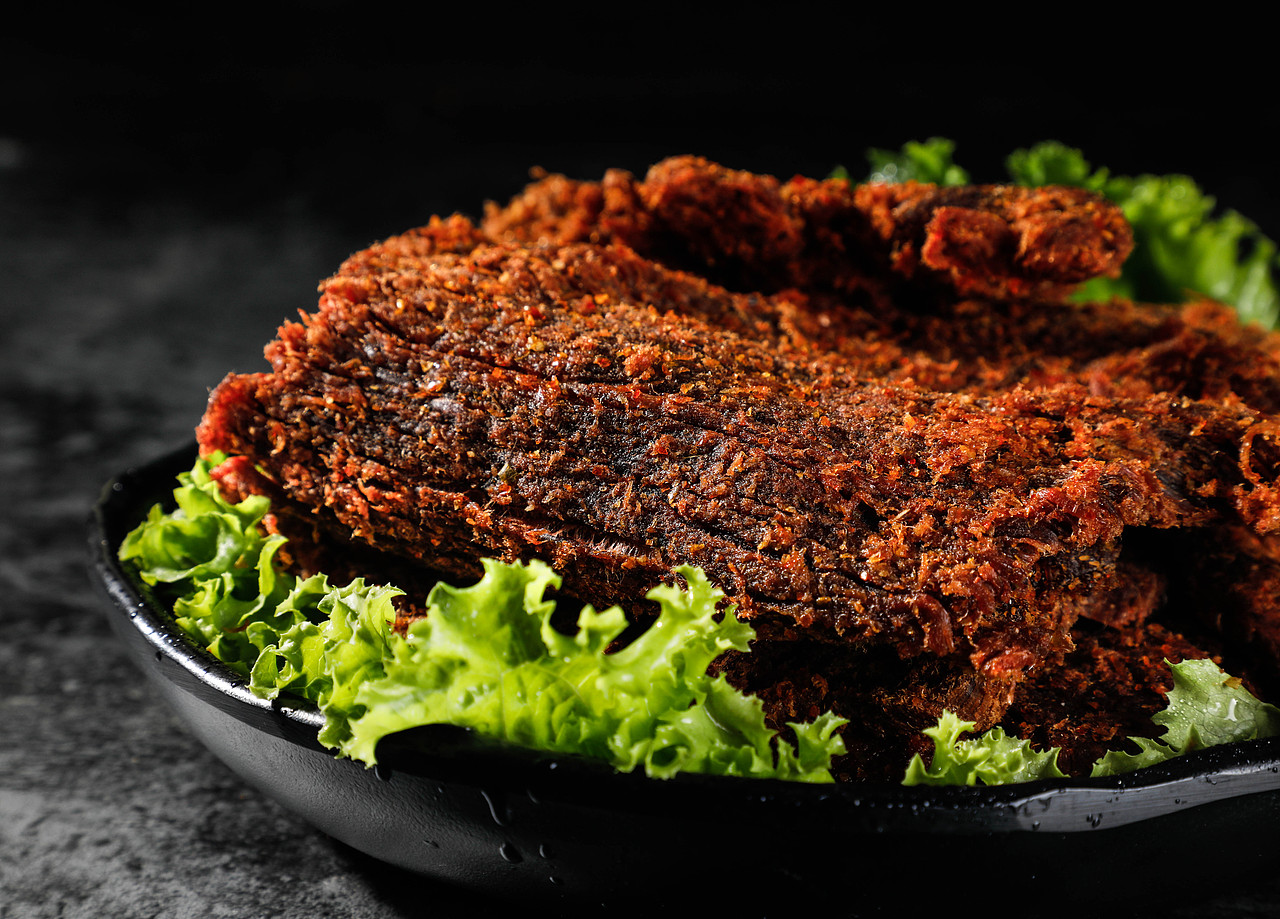 火烧牛干巴、手撕牛肉、牛肉干