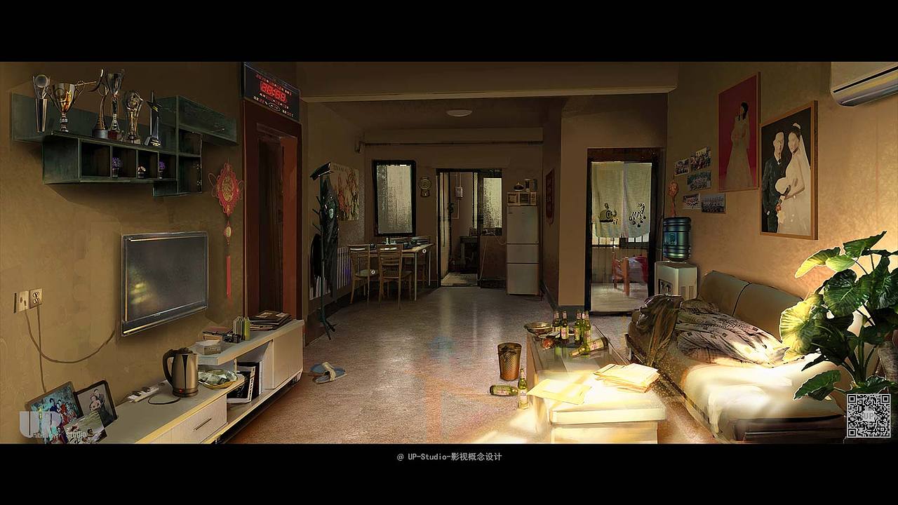 UP STUDIO 影视概念设计班现代题材学生气氛图作品（图ZMjY3Nzc4ODQ0） - 概念设定 - 站酷设计师郑成龙原创素材 - 站酷ZCOOL