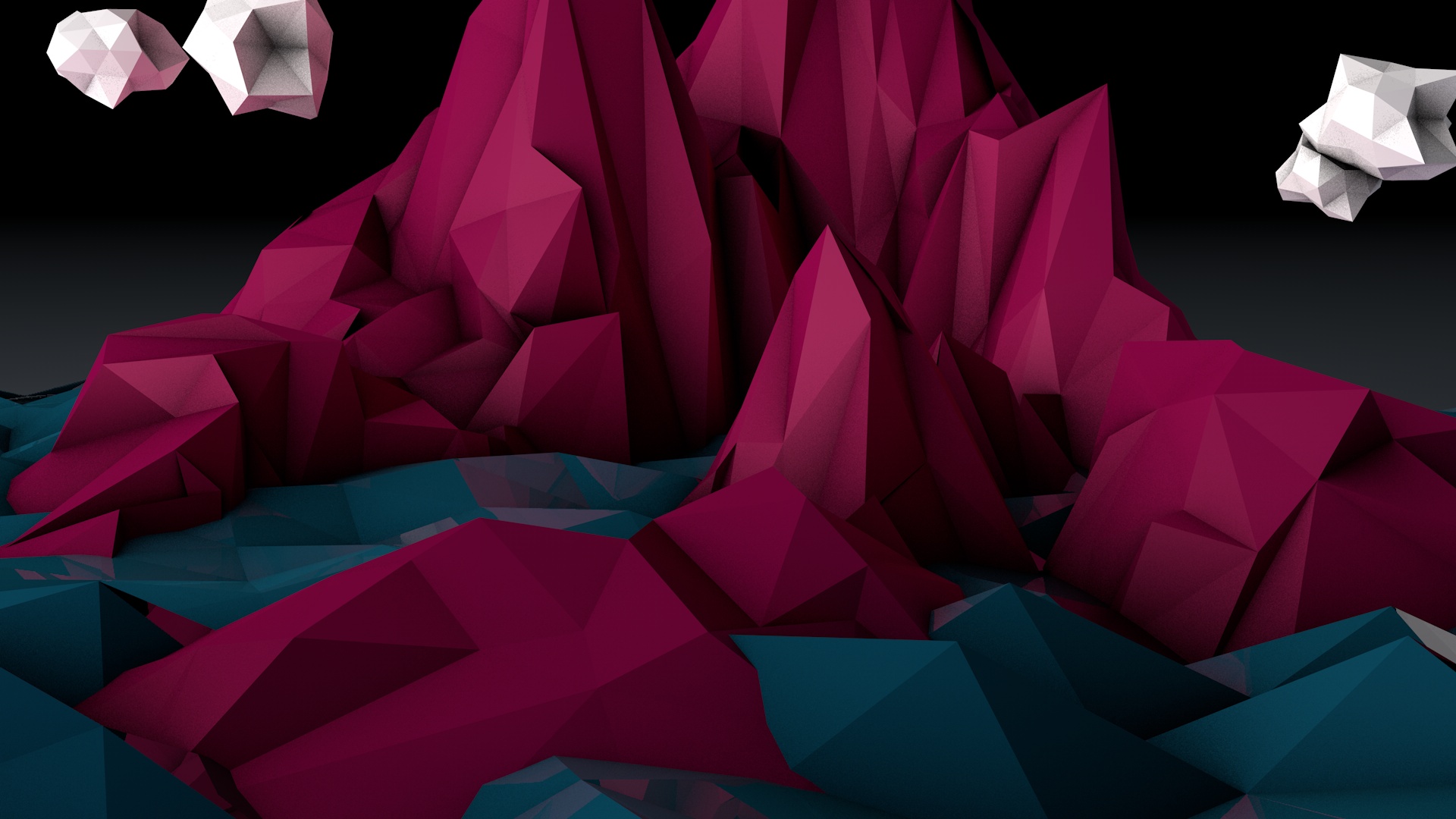 lowpoly|ui|闪屏/壁纸|顾艺声. - 原创作品 - 站酷 (zcool)