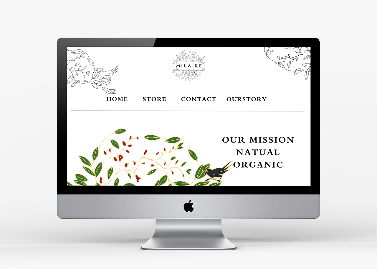 【milaire】马来西亚品牌logo设计及面膜产品包装设计