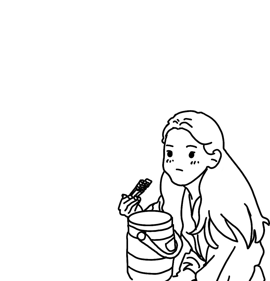 简约的线条插画（图ZMTY0NTA0Mzky） - 创作习作 - 站酷设计师画画的秋茶原创素材 - 站酷ZCOOL