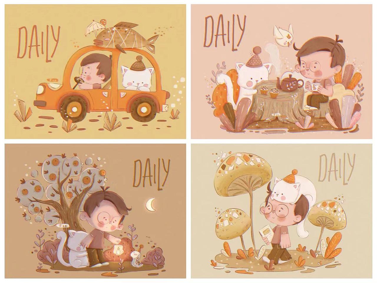 2021儿童插画作品合集