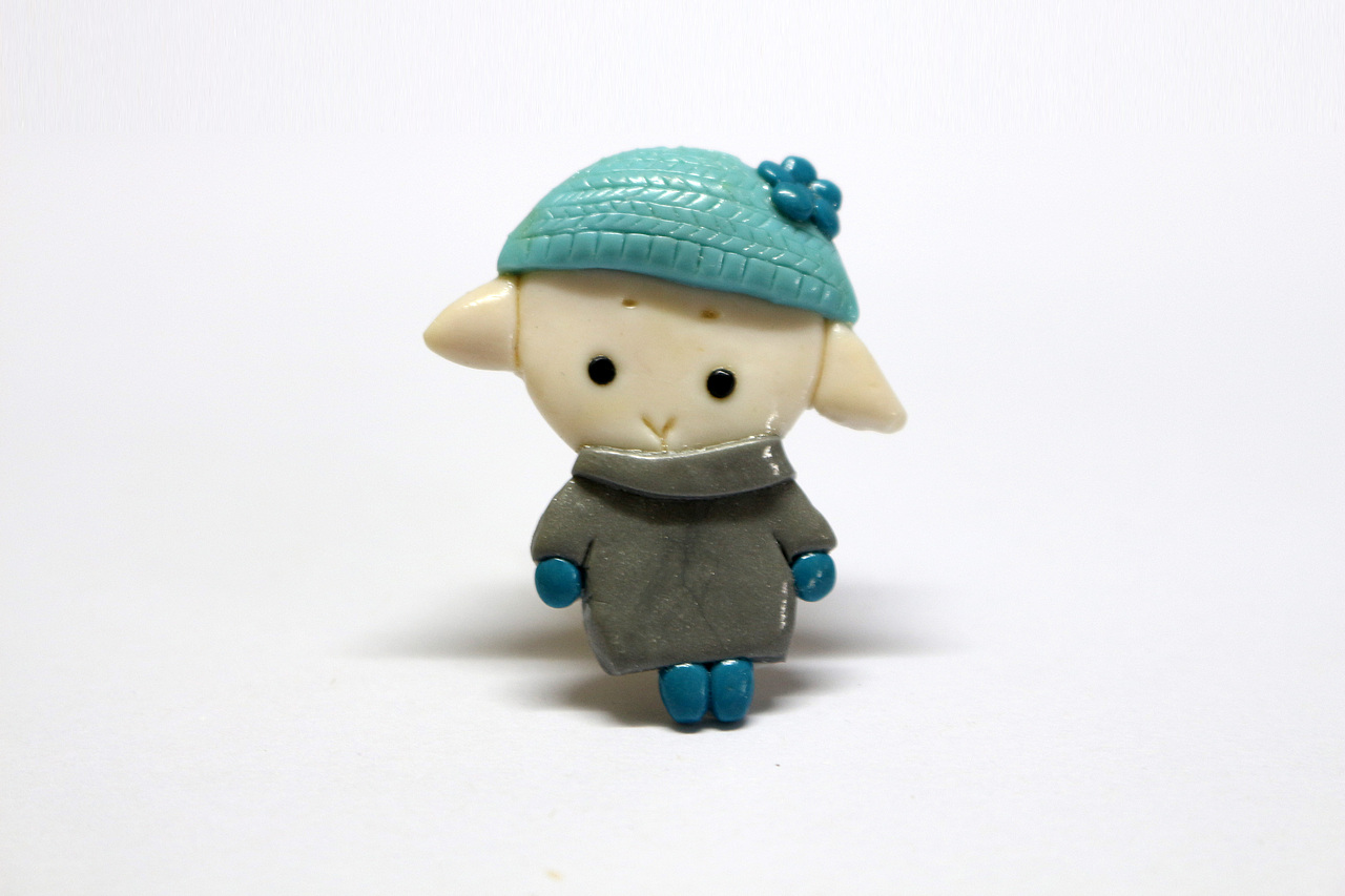 软陶胸针（图ZNjY0OTc1NTI=） - 其他手工艺 - 站酷设计师须弥子芥原创素材 - 站酷ZCOOL