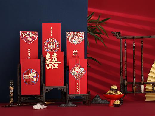 红包「国潮婚品系列 | 婚庆用品拍摄 ✖ 喜尚摄影 
