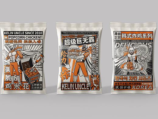 克林叔叔炸鸡 X 三欧创意  餐饮品牌形象设计