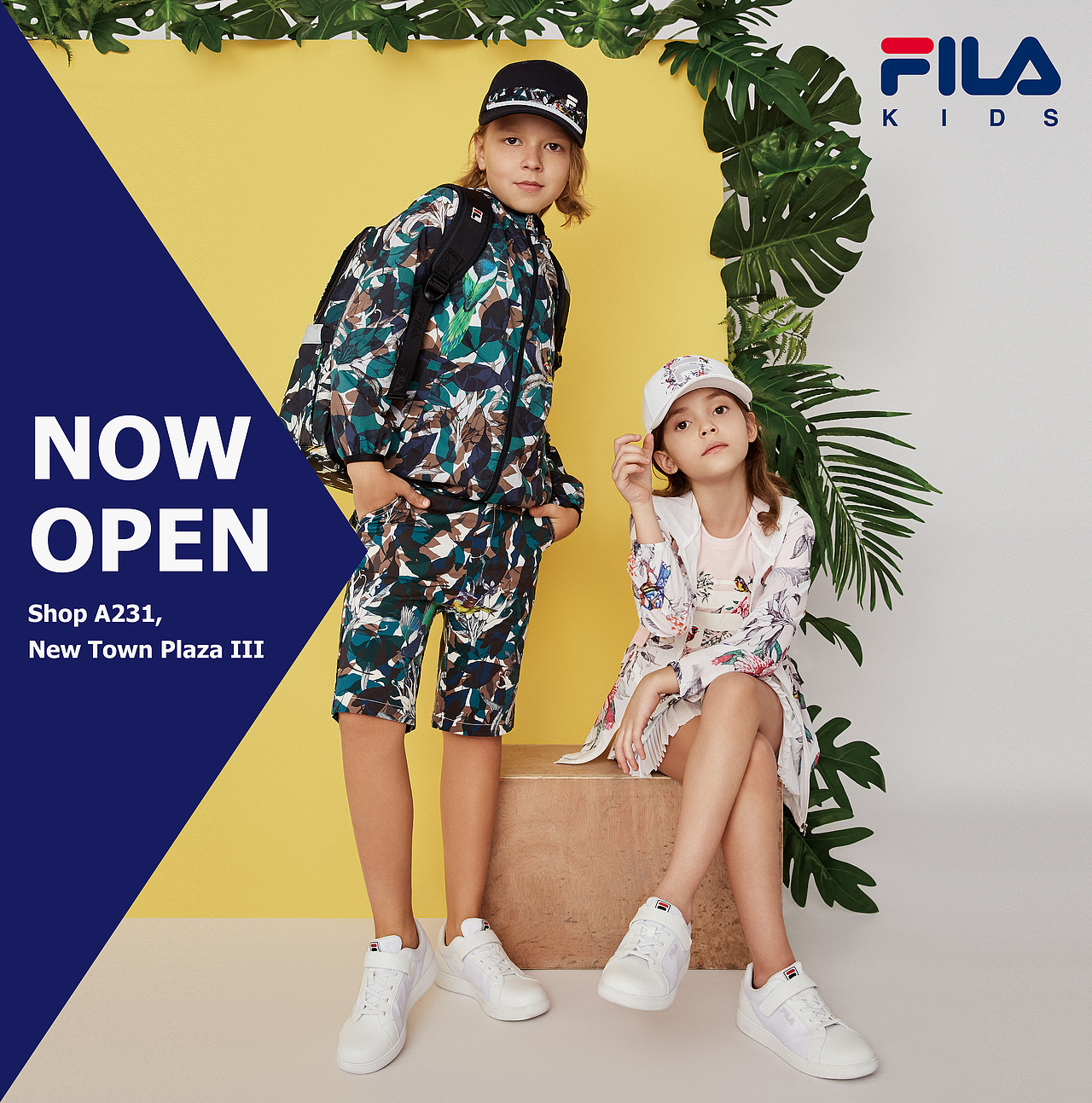 FILA Kids / 燈箱廣告 / 海報（图ZMTM5NTEzMjc2） - 海报 - 站酷设计师小胖不胖呀原创素材 - 站酷ZCOOL