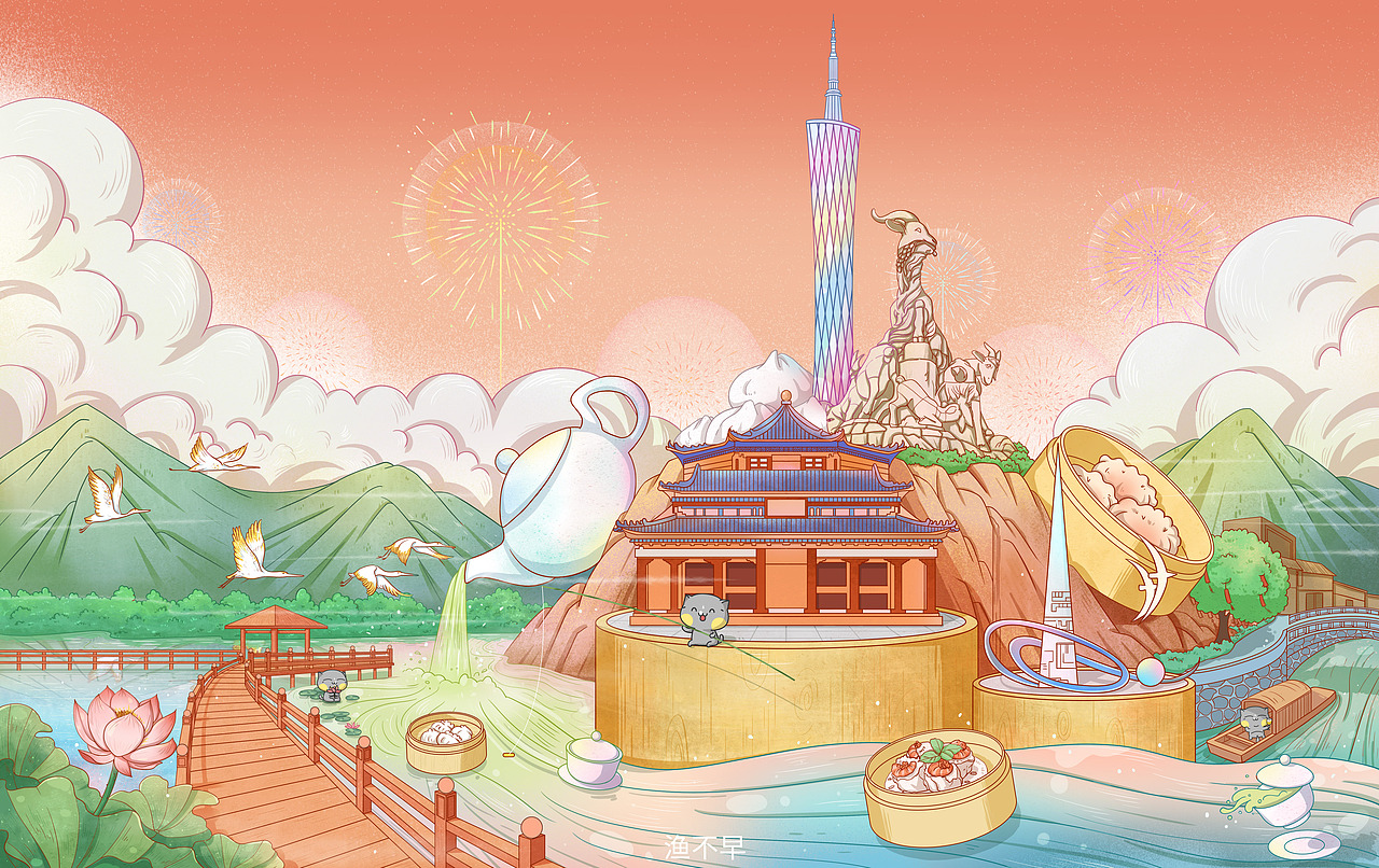 2020年的插画作品集（图ZMjg4MzIyNjEy） - 商业插画 - 站酷设计师濯翎插画原创素材 - 站酷ZCOOL