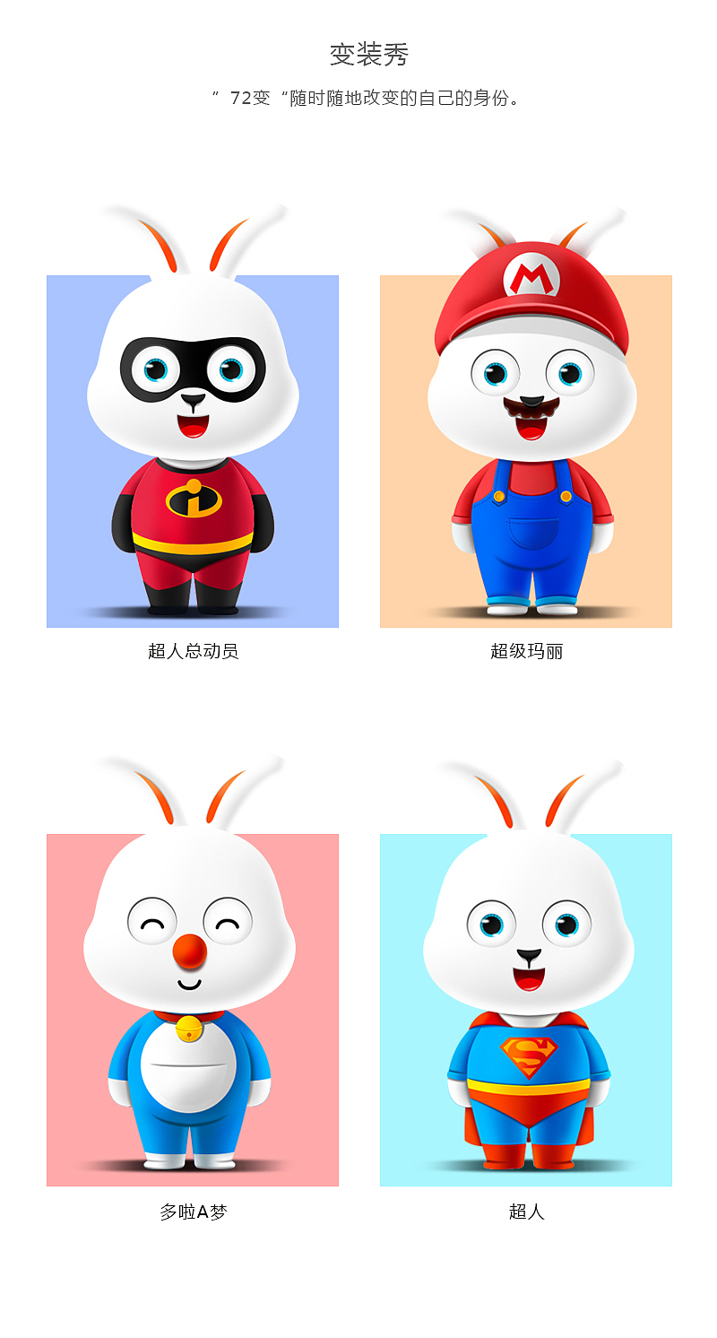 卡通形象设计一只萌萌小兔子有可爱的名字whimsy兔（图ZMTAzODU0NzEy） - IP形象 - 站酷设计师猪肉怎么卖原创素材 - 站酷ZCOOL