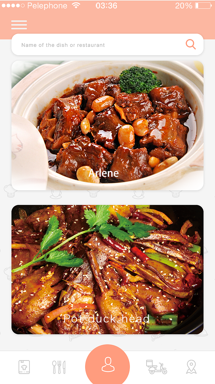 美食app（图ZMTE0NzExMjk2） - APP界面 - 站酷设计师澜雨宸原创素材 - 站酷ZCOOL