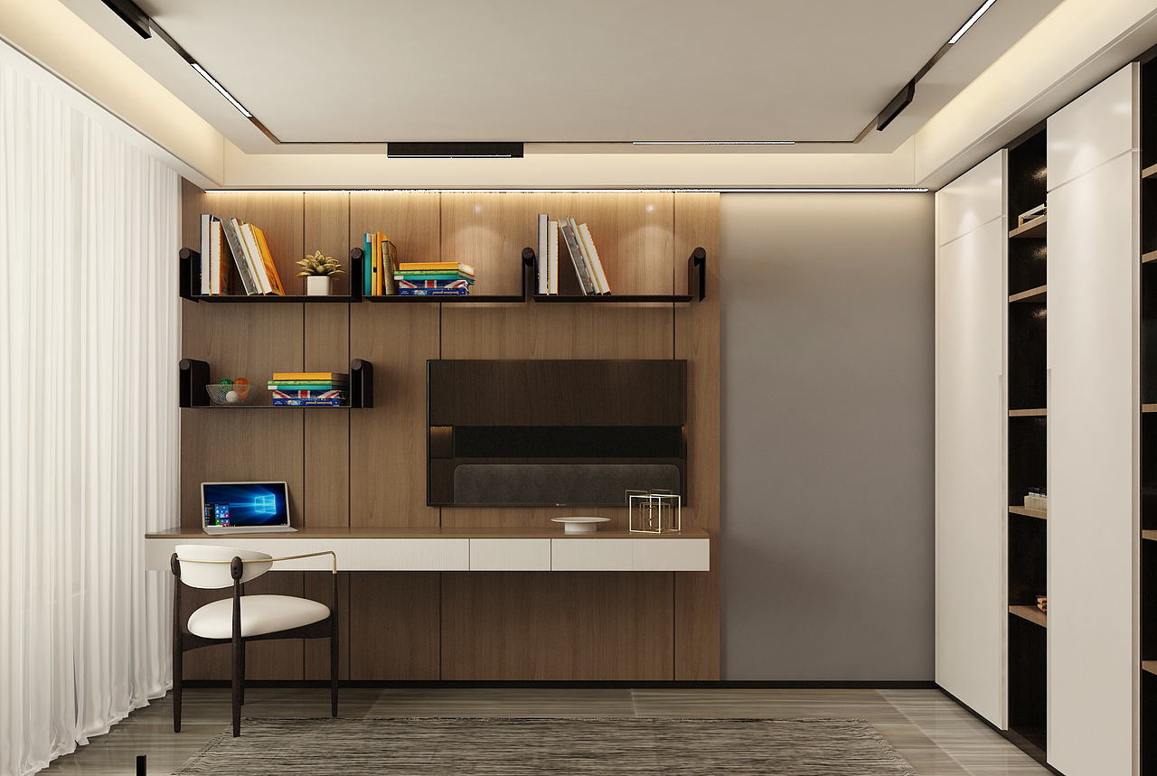 一套现代轻奢作品