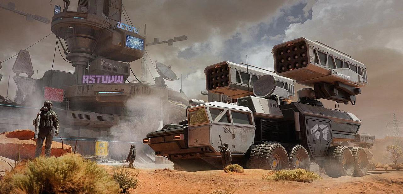 Wasteland（图ZMjQ4NjYzMzYw） - 游戏原画 - 站酷设计师Yearger原创素材 - 站酷ZCOOL
