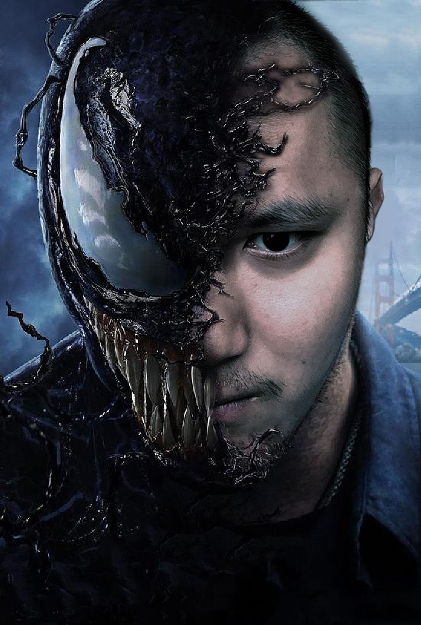 怎么把同事p到毒液