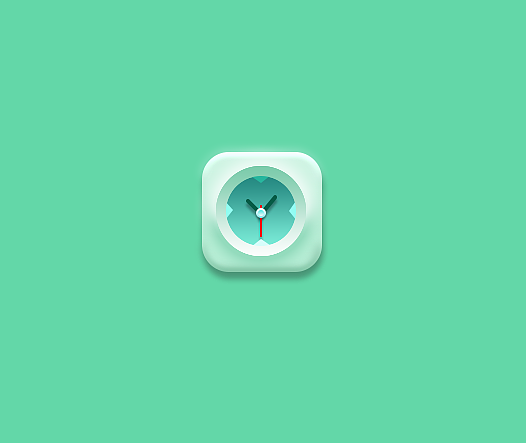拟物化图标——小挂钟（图ZOTQ4ODgzNDg=） - 图标 - 站酷设计师鲸落远海原创素材 - 站酷ZCOOL