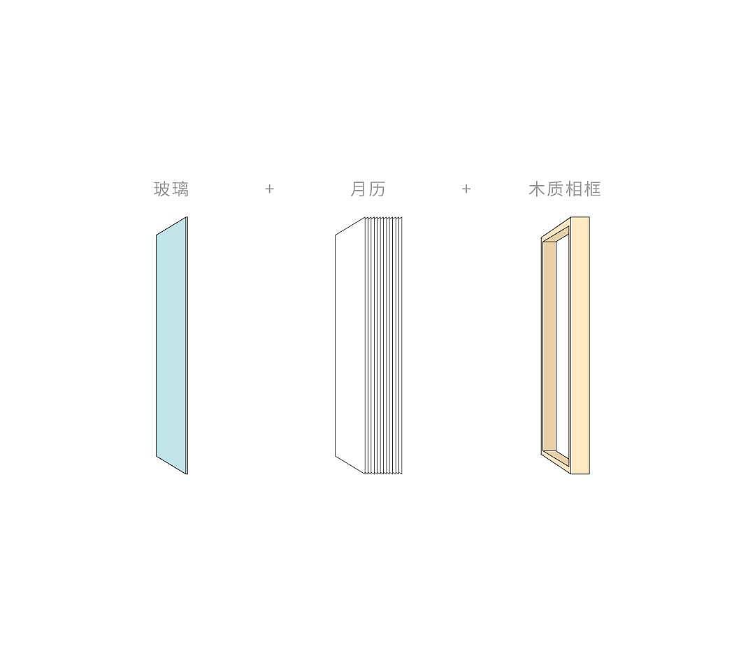 数字尾巴官方自制周边 2019年月历文创设计