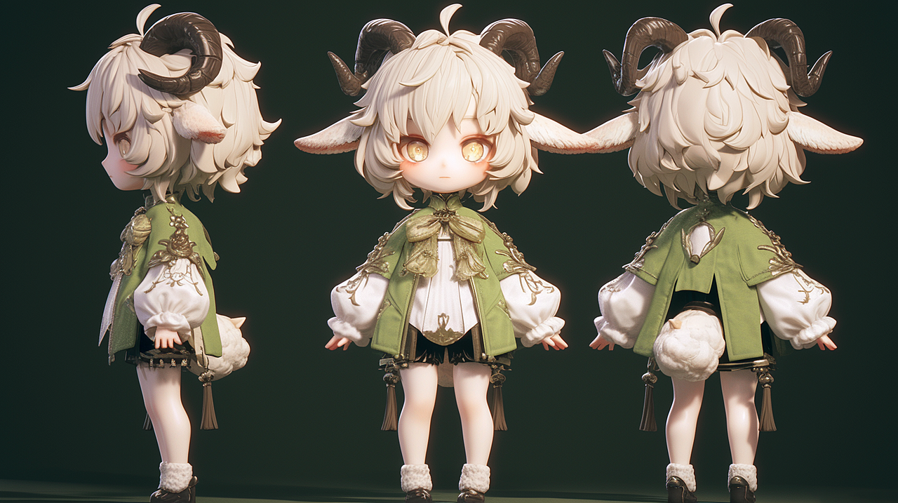 十二生肖三视图