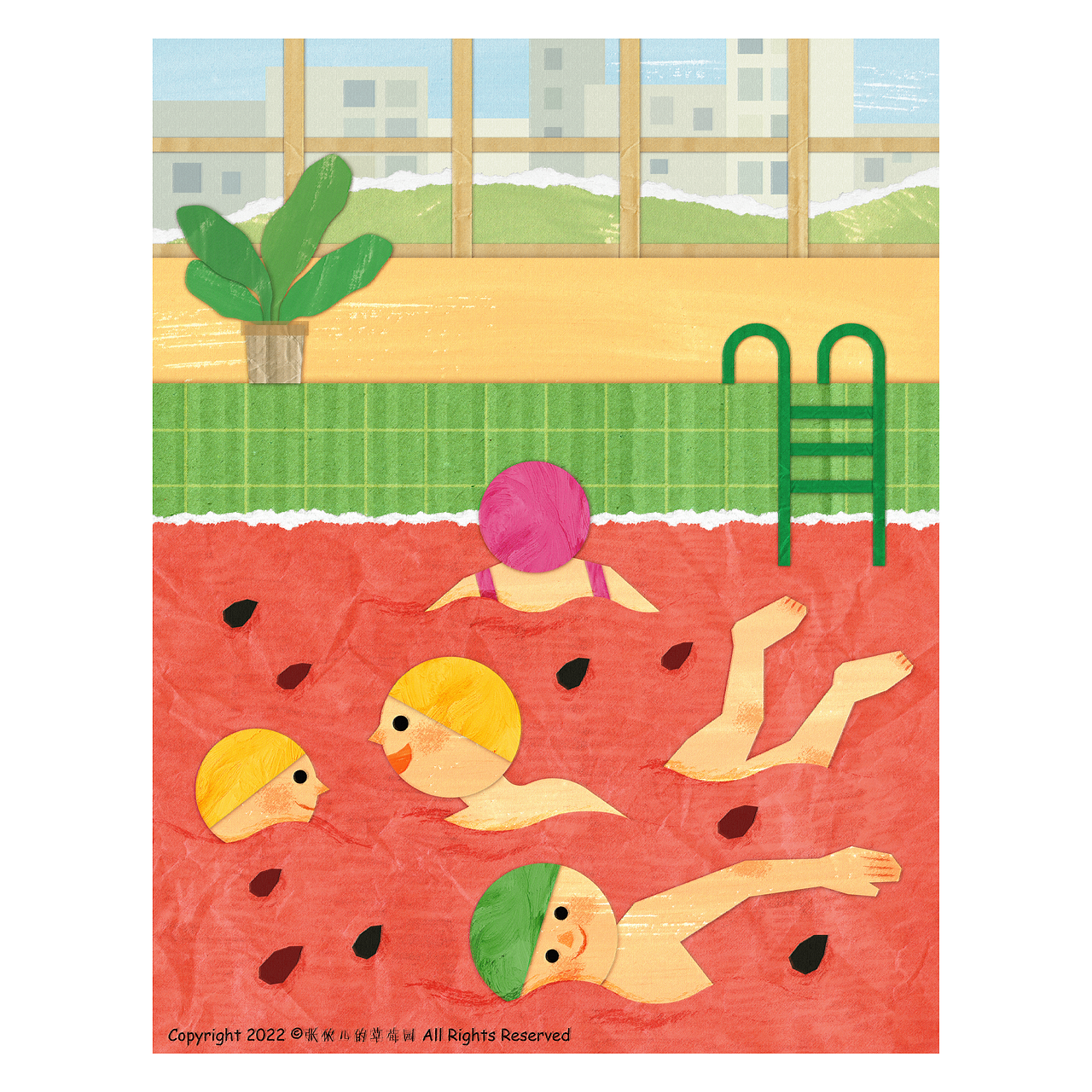 2022拼贴合集汇总（图ZMzIxODAyNzU2） - 商业插画 - 站酷设计师张侬儿的草莓园原创素材 - 站酷ZCOOL