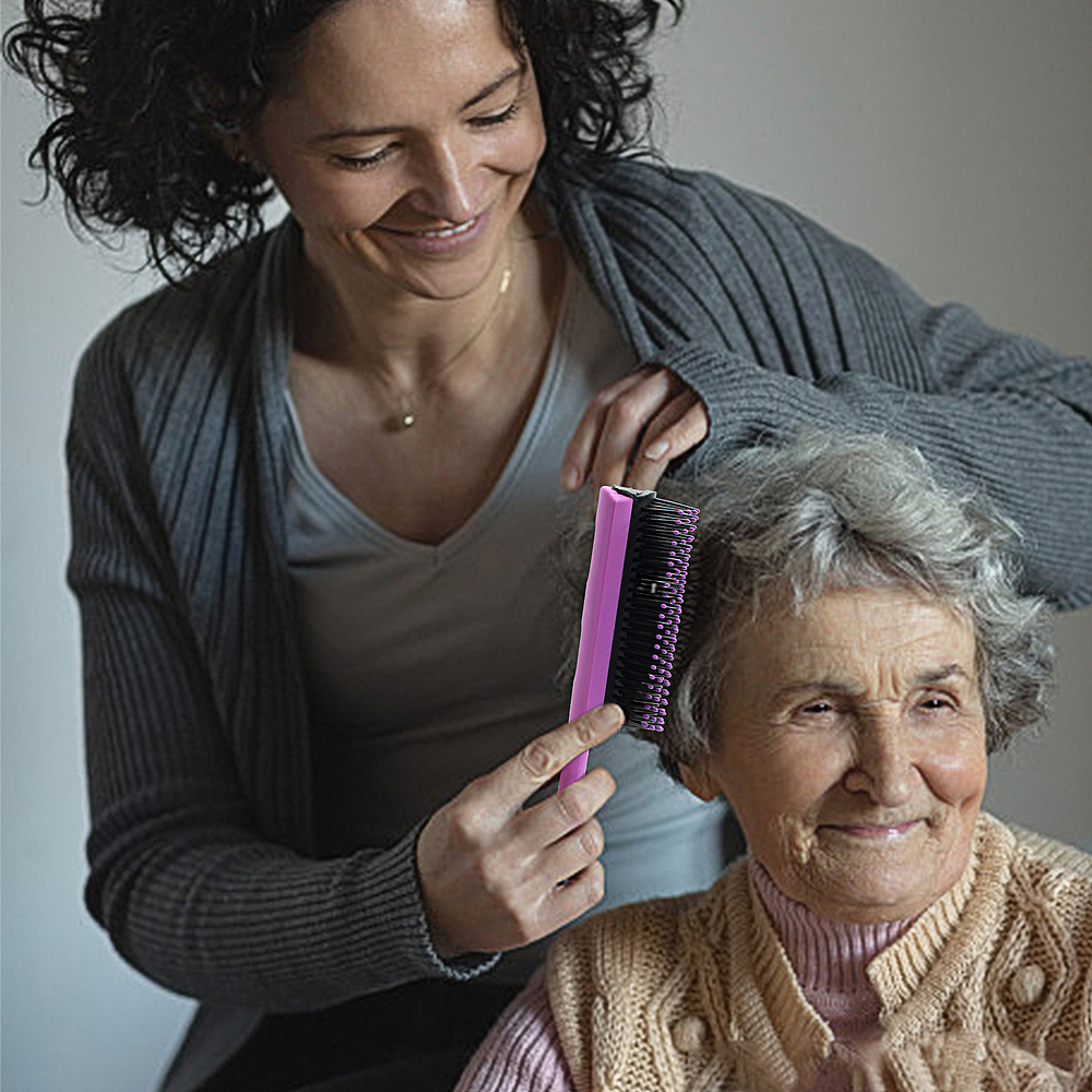 产品拍摄-亚马逊主图-梳子四件套-粉紫&玫红