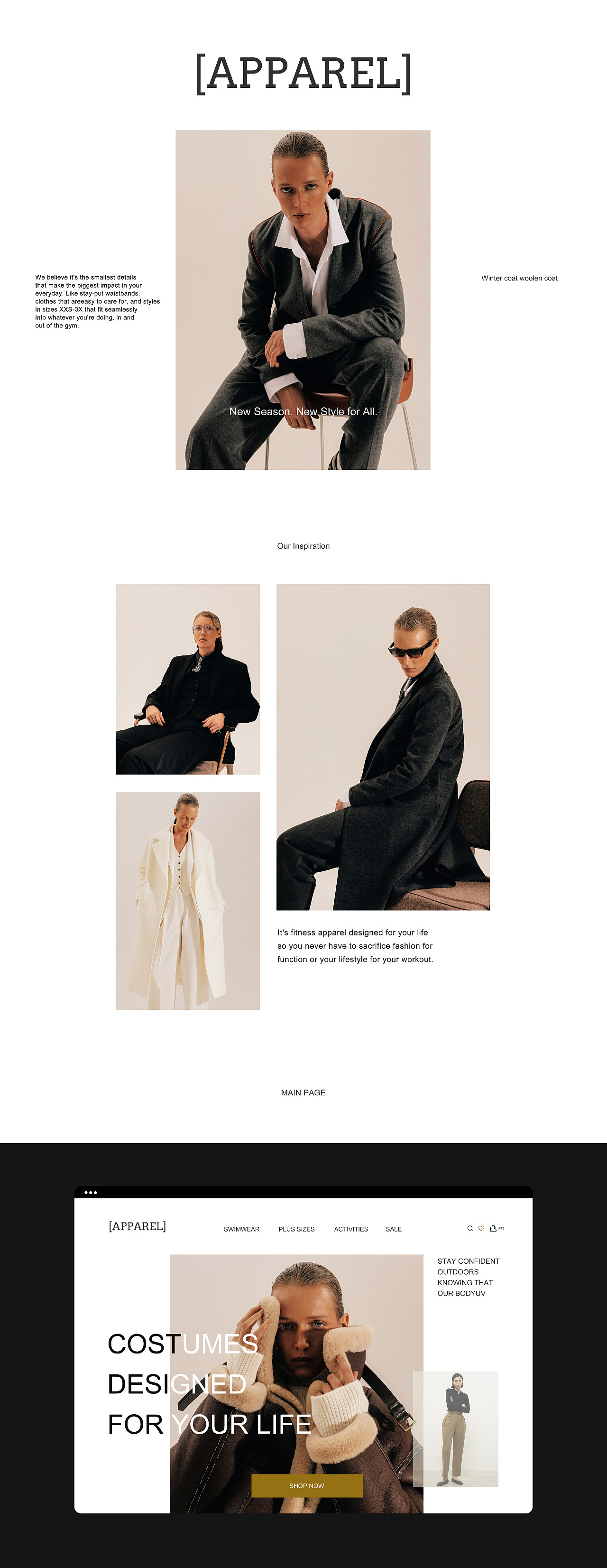 [APPAREL] 网页（图ZMzIxMjExNTM2） - 电商 - 站酷设计师GUGU喔原创素材 - 站酷ZCOOL