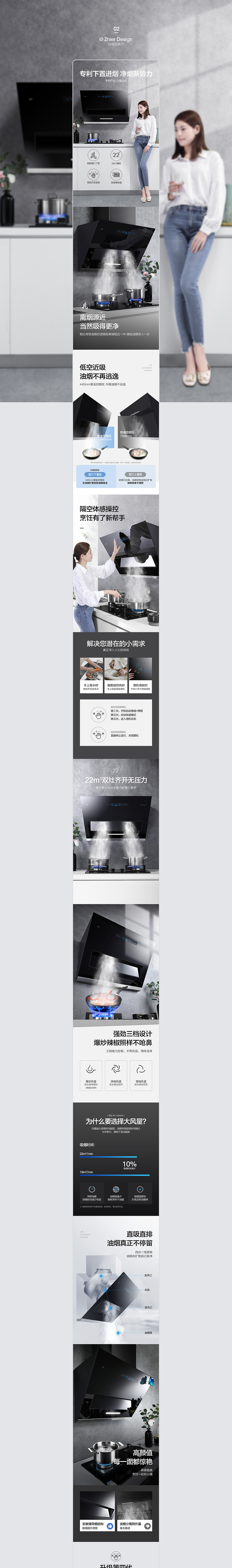 優(yōu)盟D808N油煙機(jī)詳情（圖ZMTYwODk0MDM2） - 電商 - 站酷設(shè)計(jì)師芝兒Vivian原創(chuàng)素材 - 站酷ZCOOL