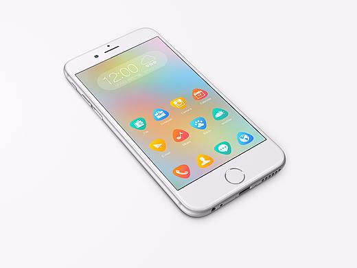 闲暇时光做的UI主题 喜欢在色彩做文章（个人主页-ZMjgwNTE2ODA=） - 其他平面 - 站酷设计师美工哥原创素材 - 站酷ZCOOL