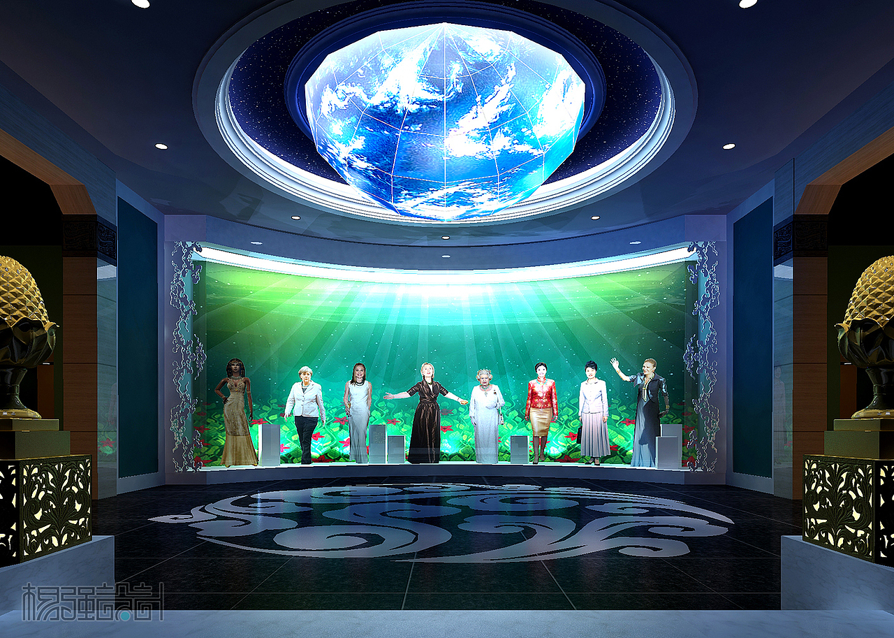 玉石国际展馆设计（图ZMTAwMzM0OTE2） - 展陈设计 - 站酷设计师杨强设计原创素材 - 站酷ZCOOL