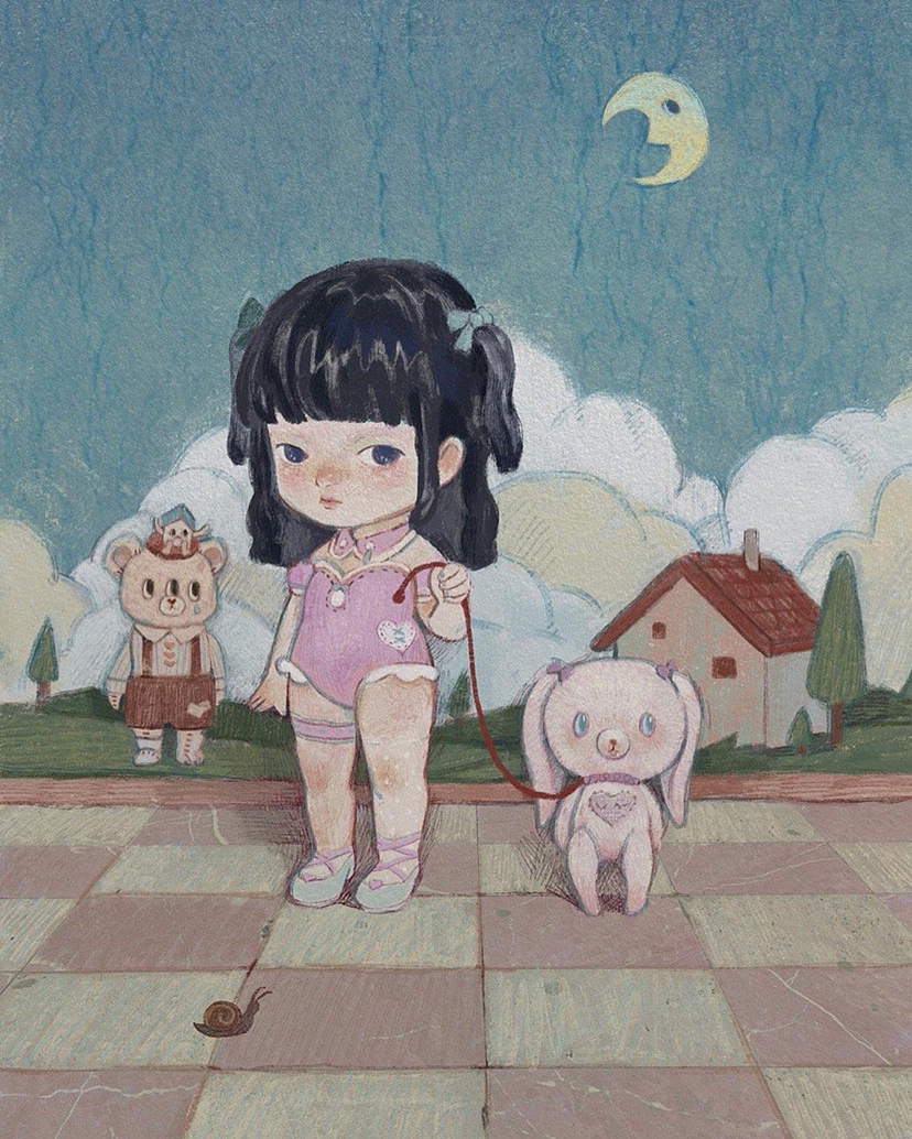 潮玩插画合作（图ZMzE5ODkzMzE2） - 商业插画 - 站酷设计师polarlamb原创素材 - 站酷ZCOOL