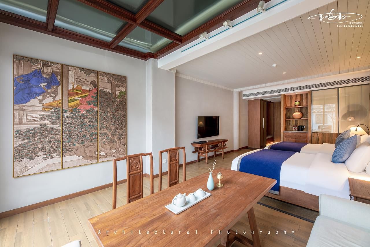 民宿六酒店空间拍摄|海棠花语