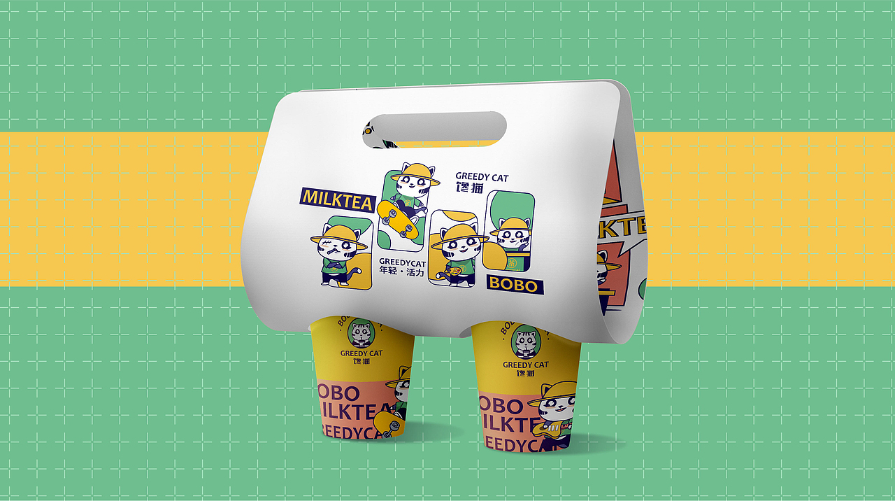 馋猫旗下品牌奶茶