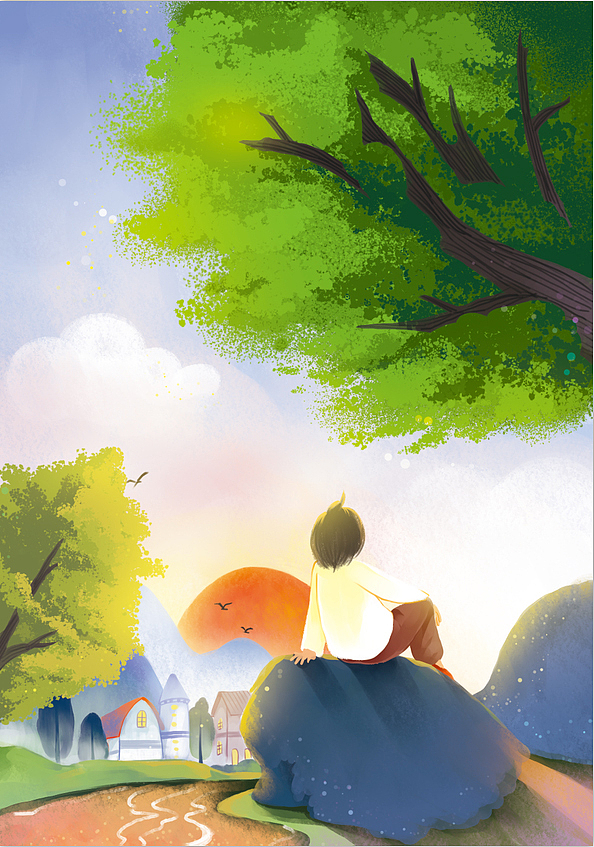 很久之前的图（图ZMjc5NzQ1OTg4） - 绘本 - 站酷设计师小皮猴插画原创素材 - 站酷ZCOOL