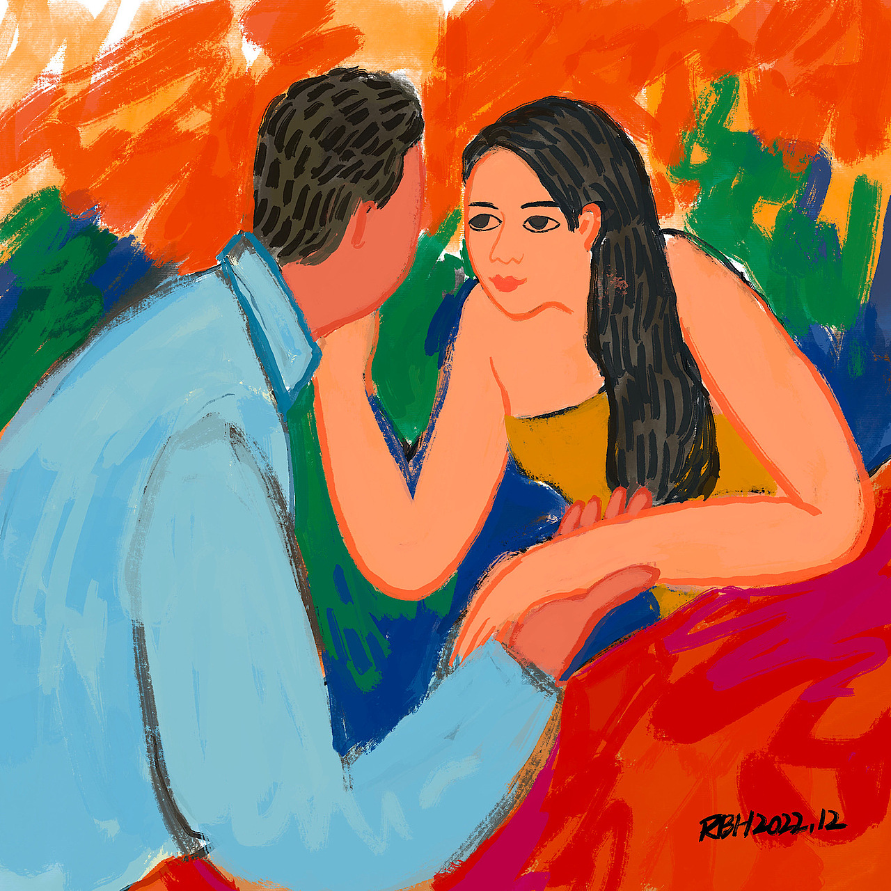 22年的最后几张画