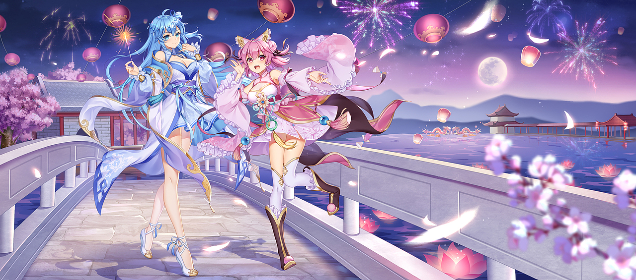 华凌空调&站酷——凌魂少女形象设计（图ZMTkyODE1MDMy） - 商业插画 - 站酷设计师月小鹅原创素材 - 站酷ZCOOL