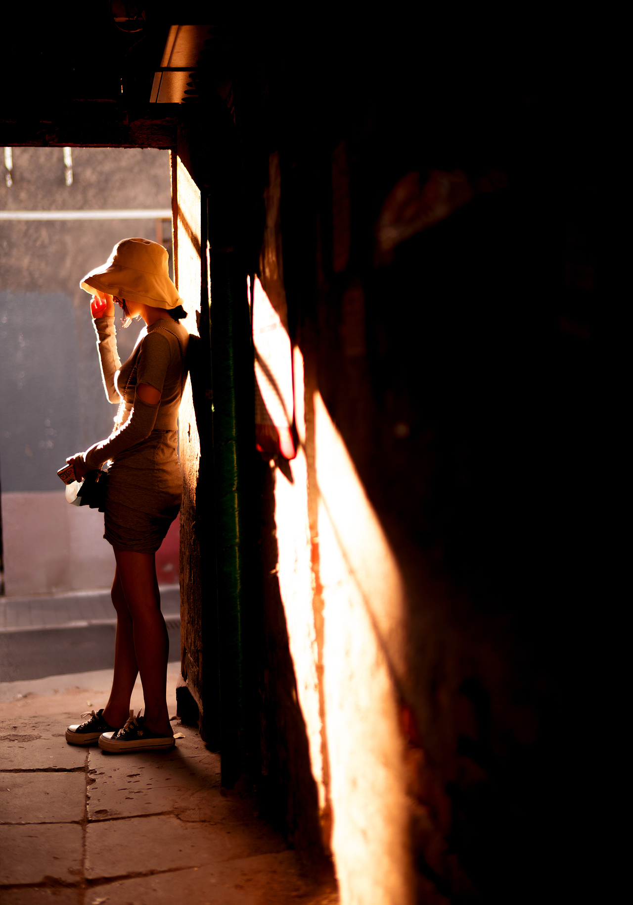 秋日前门胡同游