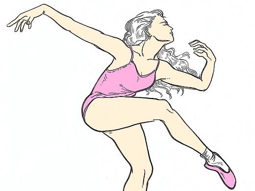 跳芭蕾舞的人（个人主页-ZMzIwOTAzNDg=） - 创作习作 - 站酷设计师幸太原创素材 - 站酷ZCOOL