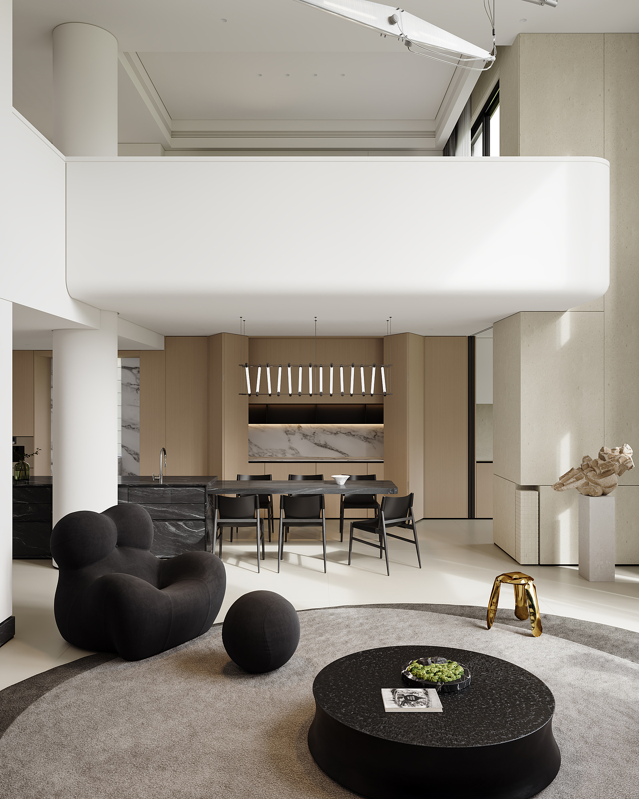 现代简约｜别墅设计（图ZMzc4MjI2MTY4） - 家装设计 - 站酷设计师拾柒啊原创素材 - 站酷ZCOOL