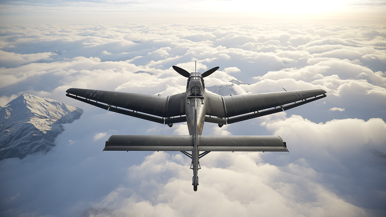 ju87斯图卡b2型俯冲轰炸机